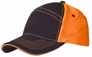 keps svart orange